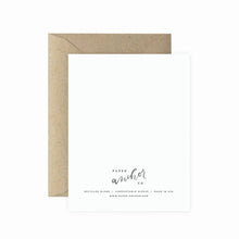 Load image into Gallery viewer, Congratulations New Plant Greeting Card