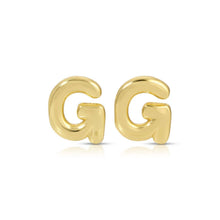 Load image into Gallery viewer, Assorted Initial Studs on Velvet