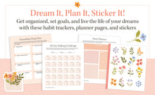 Load image into Gallery viewer, On The Bright Side Sticker Journal