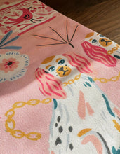 Load image into Gallery viewer, Pink Staffordshire (Embroidery Detail)