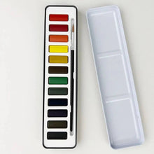 Load image into Gallery viewer, Watercolor paint set 12 colors