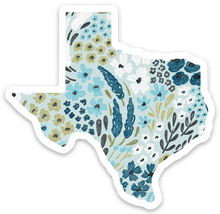 Load image into Gallery viewer, Texas State Floral Sticker 3x3in.