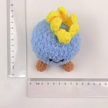 Load image into Gallery viewer, Crochet Jellycat inspired keychain, Handmade gifts,blueberry