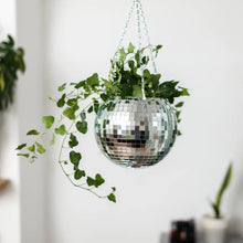 Load image into Gallery viewer, Disco Ball Hanging Planter- 3 Sizes