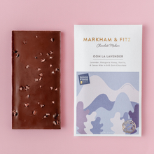 Load image into Gallery viewer, Ooh La Lavender  Dominican Dark Chocolate - 64%, Floral