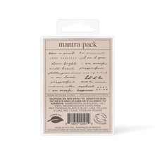 Load image into Gallery viewer, Mantra Temporary Tattoo Pack
