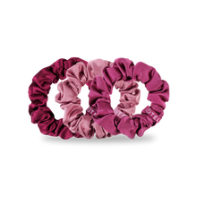Load image into Gallery viewer, Silk Hair Scrunchie | Large | Burgundy Bliss