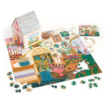 Load image into Gallery viewer, Joy Laforme Flower Shop 500 Piece House Puzzle