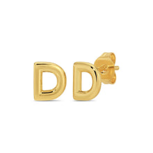 Load image into Gallery viewer, Assorted Initial Studs on Velvet
