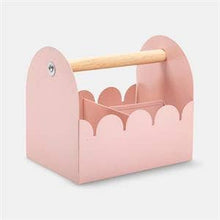 Load image into Gallery viewer, Metal Pink Wiggle Edge Caddy