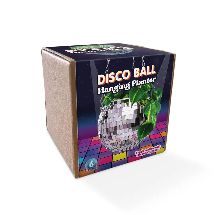 Disco Ball Hanging Planter- 3 Sizes – Eden's Flower Truck + Eden's  Botanicals