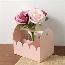 Load image into Gallery viewer, Metal Pink Wiggle Edge Caddy