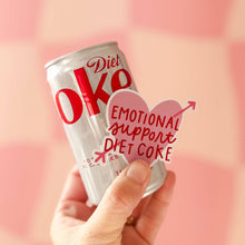 Load image into Gallery viewer, Emotional Support Diet Coke Decal Sticker
