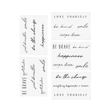 Load image into Gallery viewer, Self Love Temporary Tattoo Pack