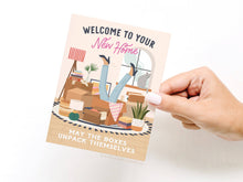 Load image into Gallery viewer, Welcome to Your New Home Boxes Greeting Card