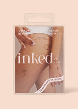 Load image into Gallery viewer, Beach Bum Temporary Tattoo Pack