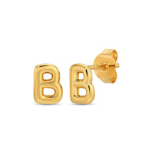 Load image into Gallery viewer, Assorted Initial Studs on Velvet
