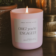 Load image into Gallery viewer, OMG! You're Engaged! 15 oz Soy Candle
