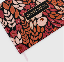 Load image into Gallery viewer, Dried Floral Wedding Guest Book