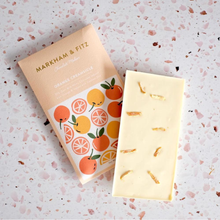 Load image into Gallery viewer, Orange Creamsicle Peruvian White Chocolate Bar -  Goat Milk