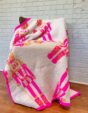 Load image into Gallery viewer, Pink Nutcracker Luxe Throw Blanket