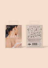 Load image into Gallery viewer, Wild Thing Temporary Tattoo Pack