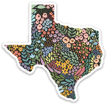 Load image into Gallery viewer, Texas State Floral Sticker 3x3in.