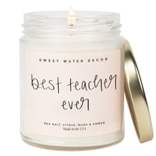 Load image into Gallery viewer, Best Teacher Ever Soy Candle