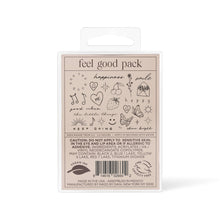 Load image into Gallery viewer, Feel Good Temporary Tattoo Pack