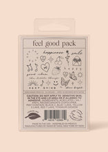 Load image into Gallery viewer, Feel Good Temporary Tattoo Pack