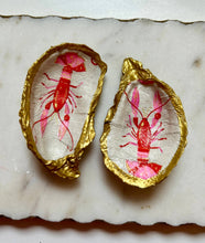 Load image into Gallery viewer, Lobster Oyster Shell Jewelry Dish