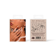 Load image into Gallery viewer, She's All That Temporary Tattoo Pack