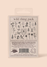 Load image into Gallery viewer, Wild Thing Temporary Tattoo Pack