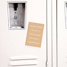 Load image into Gallery viewer, Charcuterie Adult Lunchables Rectangle Magnet