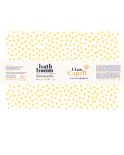 Load image into Gallery viewer, Lemon Bath Bomb- Limoncello- Moisturizing Fizz