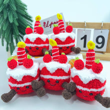 Load image into Gallery viewer, Crochet Jellycat inspired keychain bag charm, gifts, cake