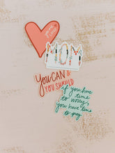 Load image into Gallery viewer, Mom Vinyl Sticker