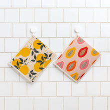 Load image into Gallery viewer, Papaya Reusable Paper Towels -Mod Papayas