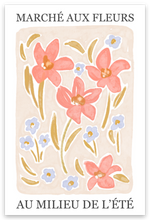 Load image into Gallery viewer, Summer Flower Market Sticker, 3x2 in.