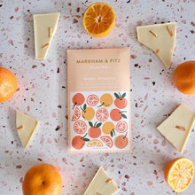 Load image into Gallery viewer, Orange Creamsicle Peruvian White Chocolate Bar -  Goat Milk