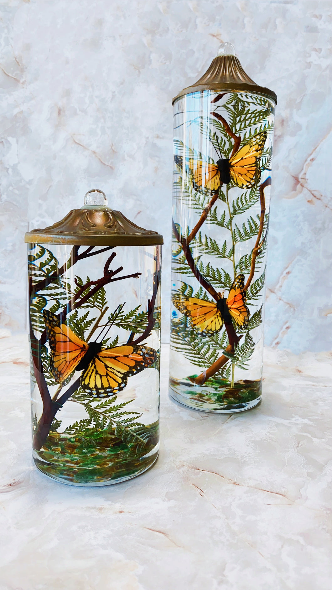 White River Designs Lifetime Candles - Monarch Butterfly