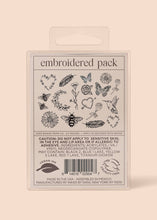 Load image into Gallery viewer, Embroidered Temporary Tattoo Pack
