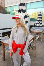 Load image into Gallery viewer, Love you to the Moon - Red Vintage Trucker Hat
