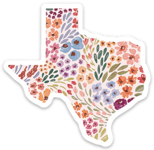 Load image into Gallery viewer, Texas State Floral Sticker 3x3in.
