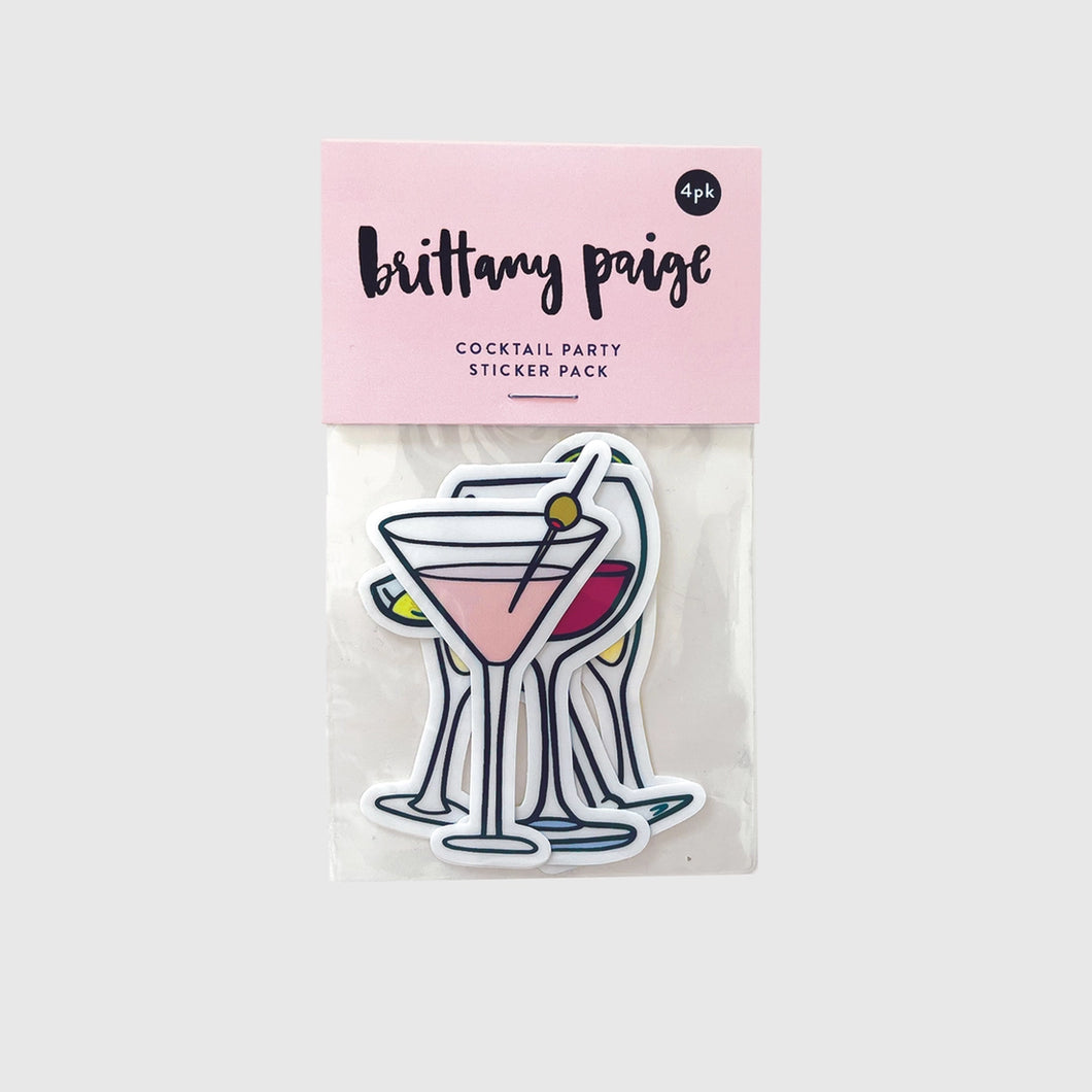 Cocktail Party Sticker Pack