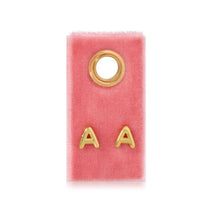 Load image into Gallery viewer, Assorted Initial Studs on Velvet
