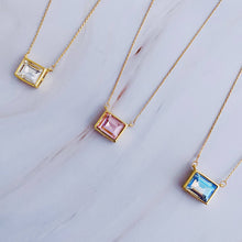 Load image into Gallery viewer, Sweet Square Pendant Necklace
