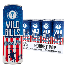 Load image into Gallery viewer, Rocket Pop - Premium Cane Sugar Soda, 12-Pack, Cans
