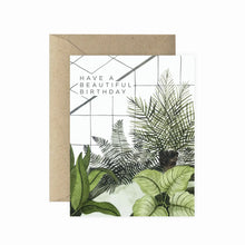 Load image into Gallery viewer, Beautiful Birthday Greenhouse Greeting Card

