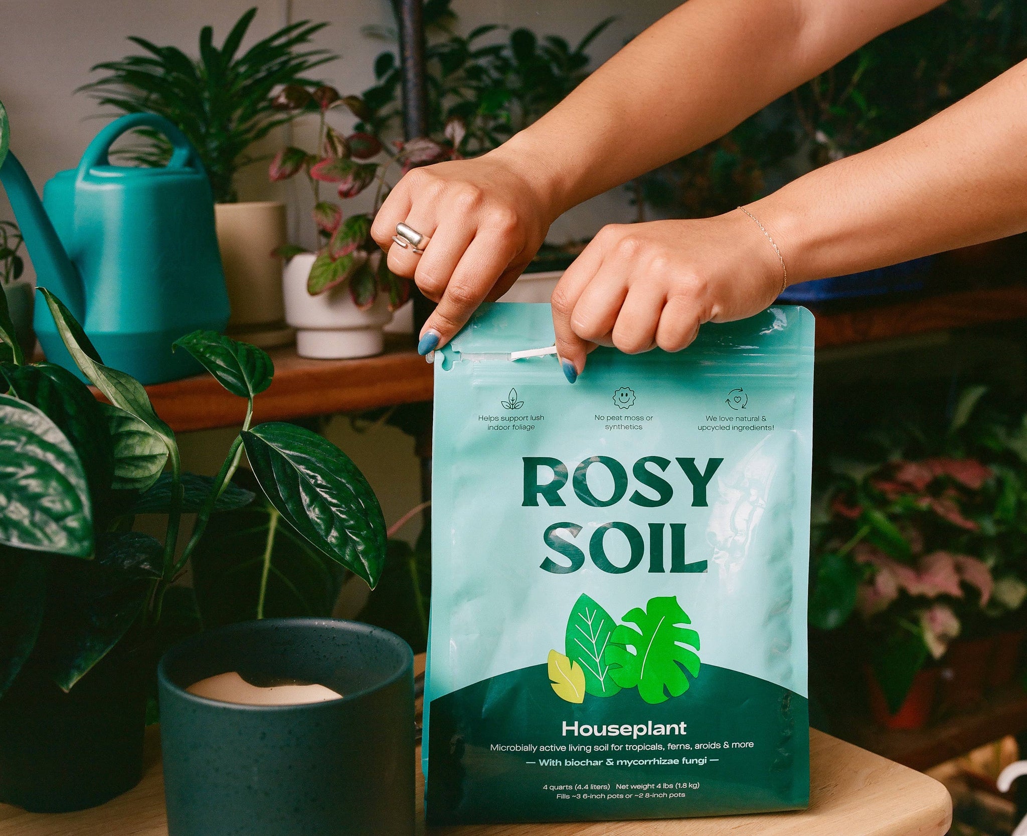 organic potting mix for indoor plants 4qt Organic potting soil mix, indoor, houseplant & herbs – Eden's Flower Truck + Eden's Botanicals